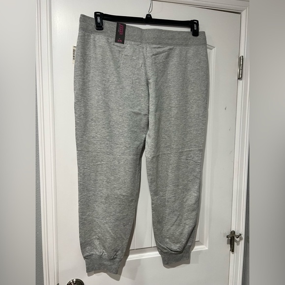 NEW NWT Heather gray grey Aeropostale jogger sweats Sz L large - Picture 3 of 8